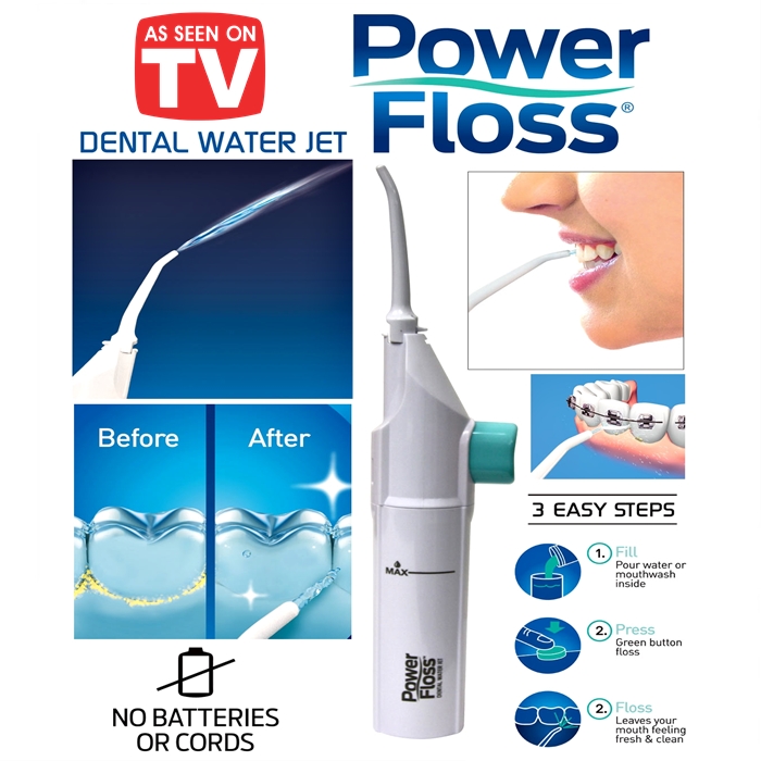 Buy Teeth Whitening Mouthwash Power Floss Dental Water Jet Flosser